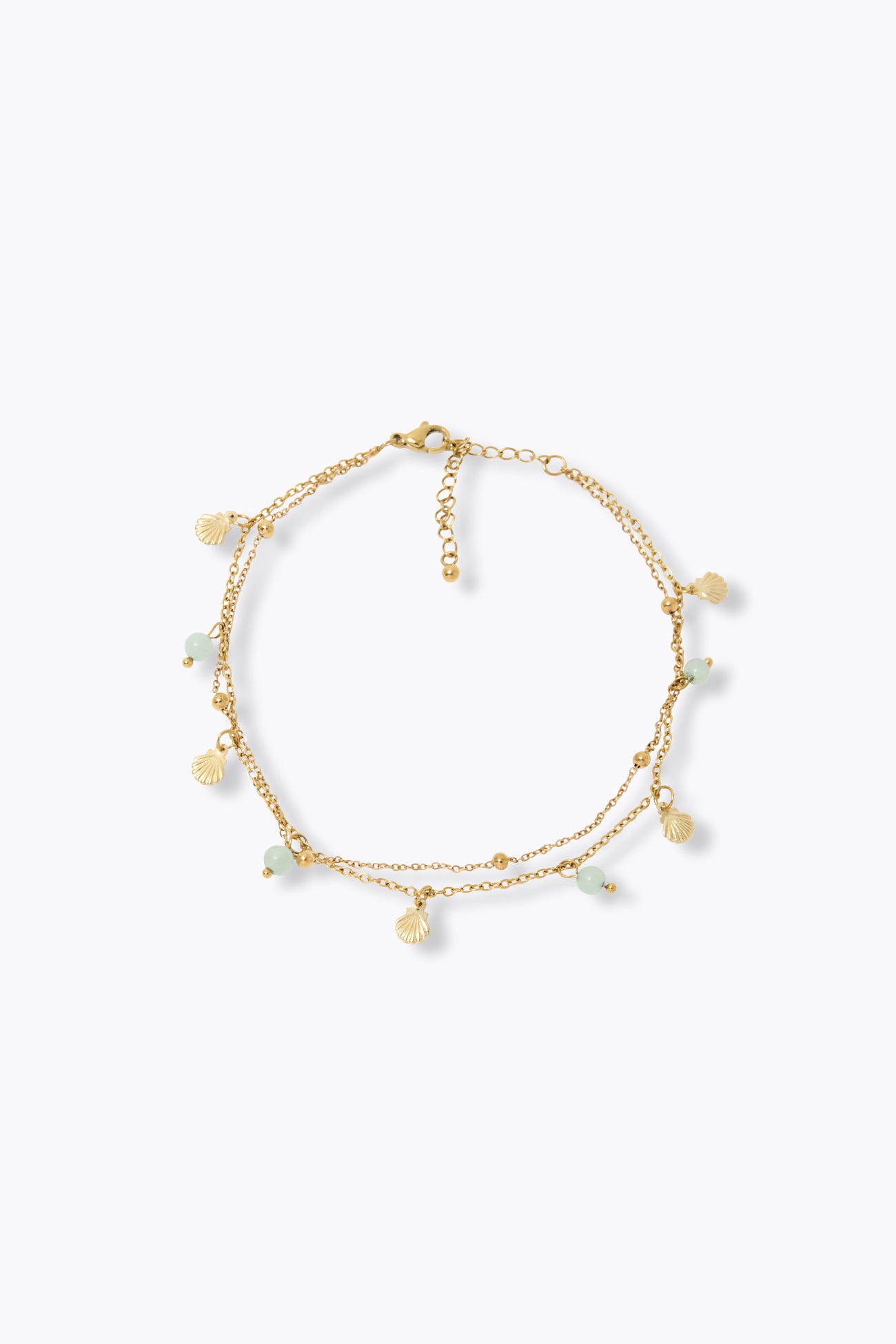 Pulseira de duas correntes