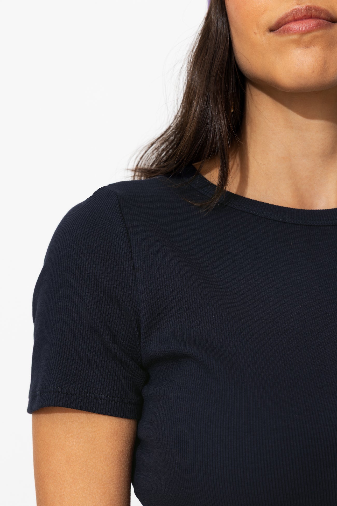 Camisola de malha de algodão