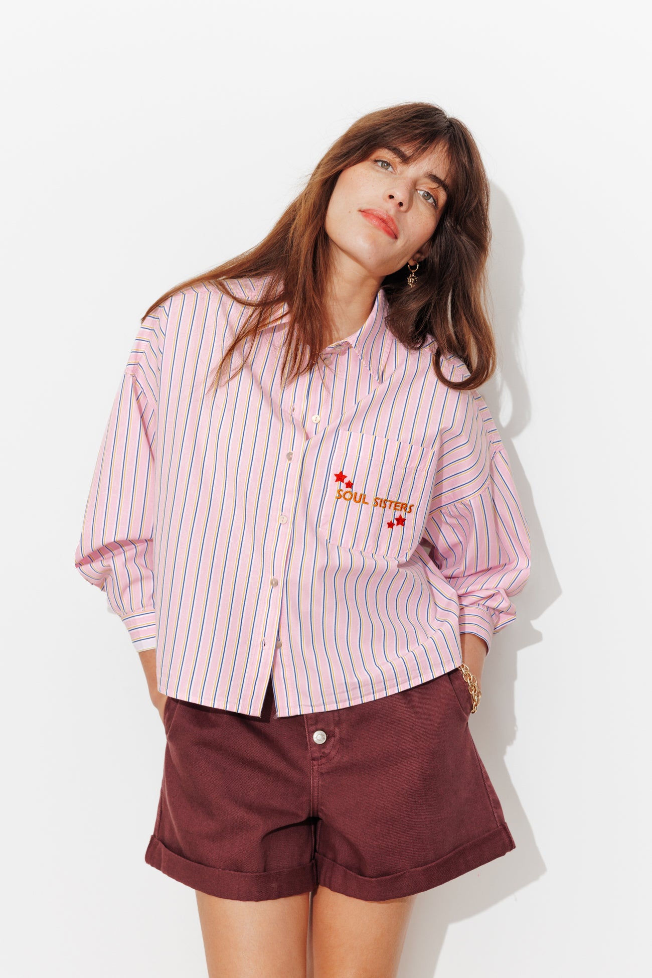 Camisola com slogan