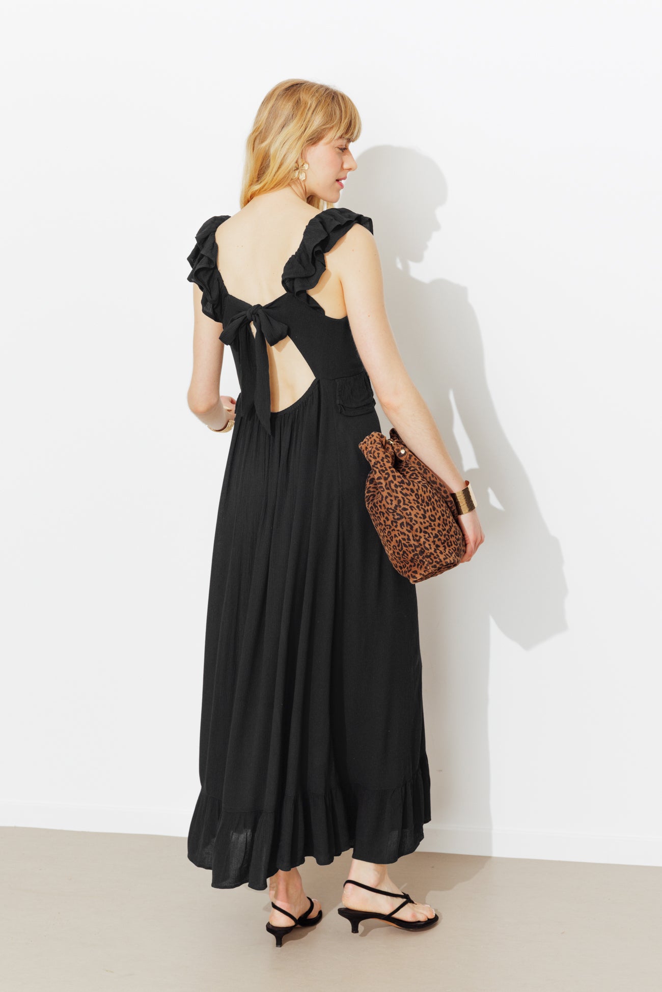 Vestido longo simples
