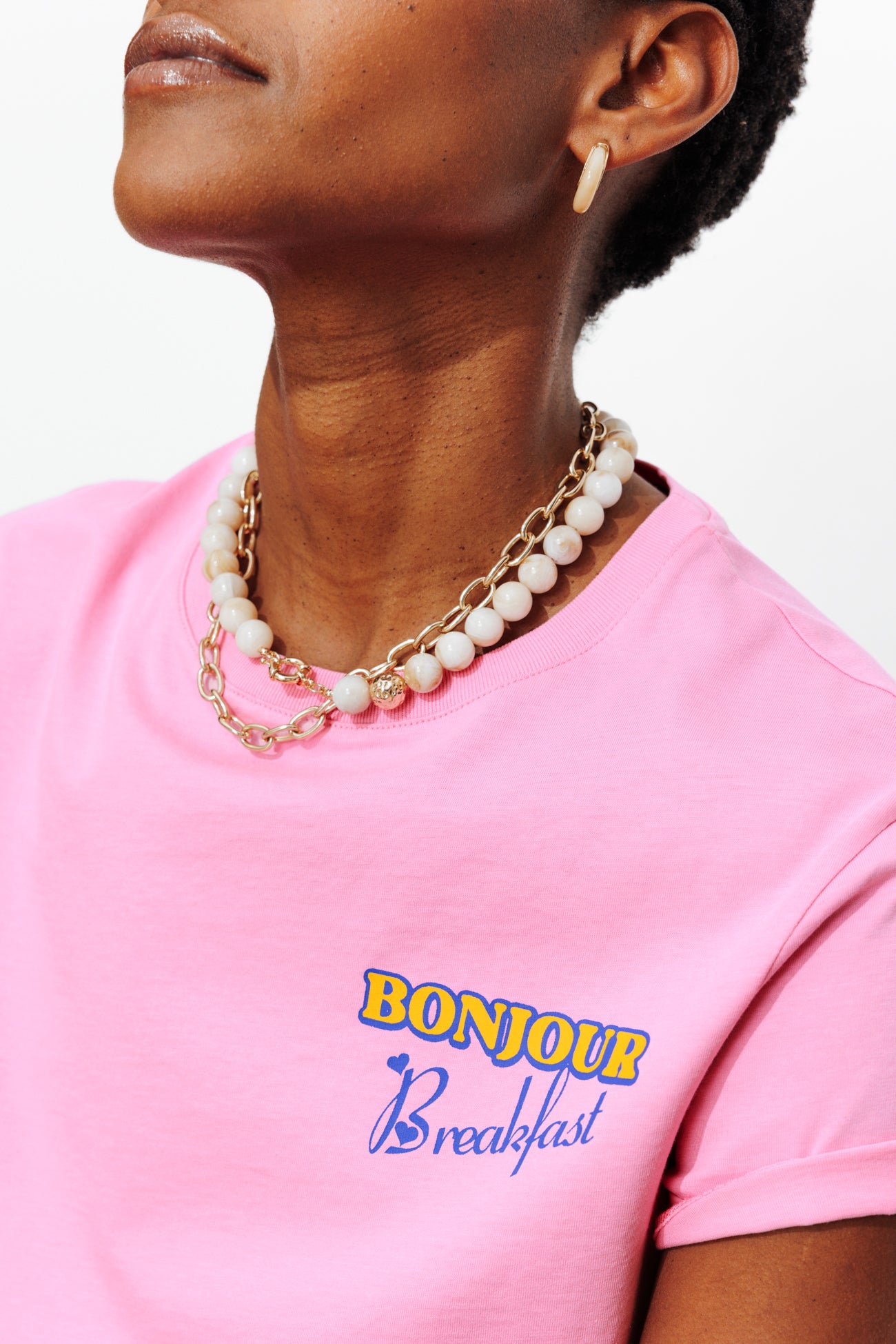 Camiseta com Slogan