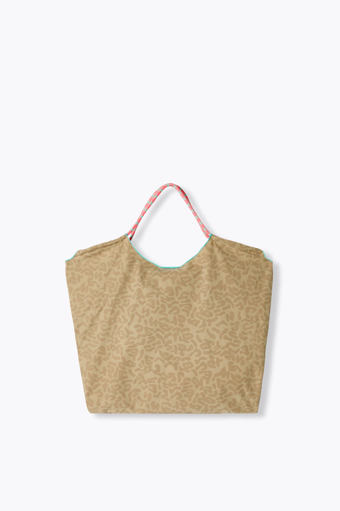 Bolsa de leopardo espaçosa