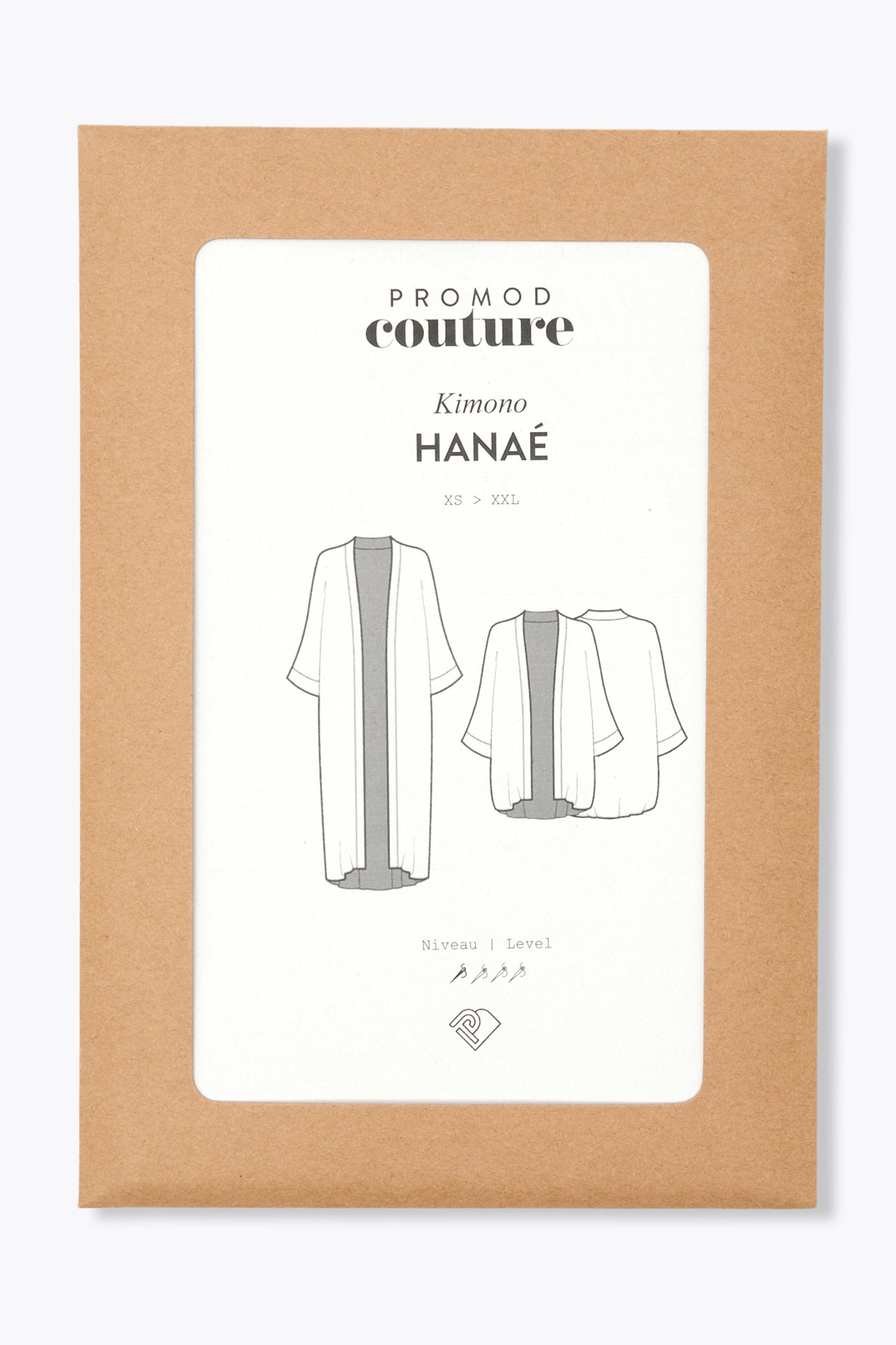 Modelo de costura de kimono HANAE