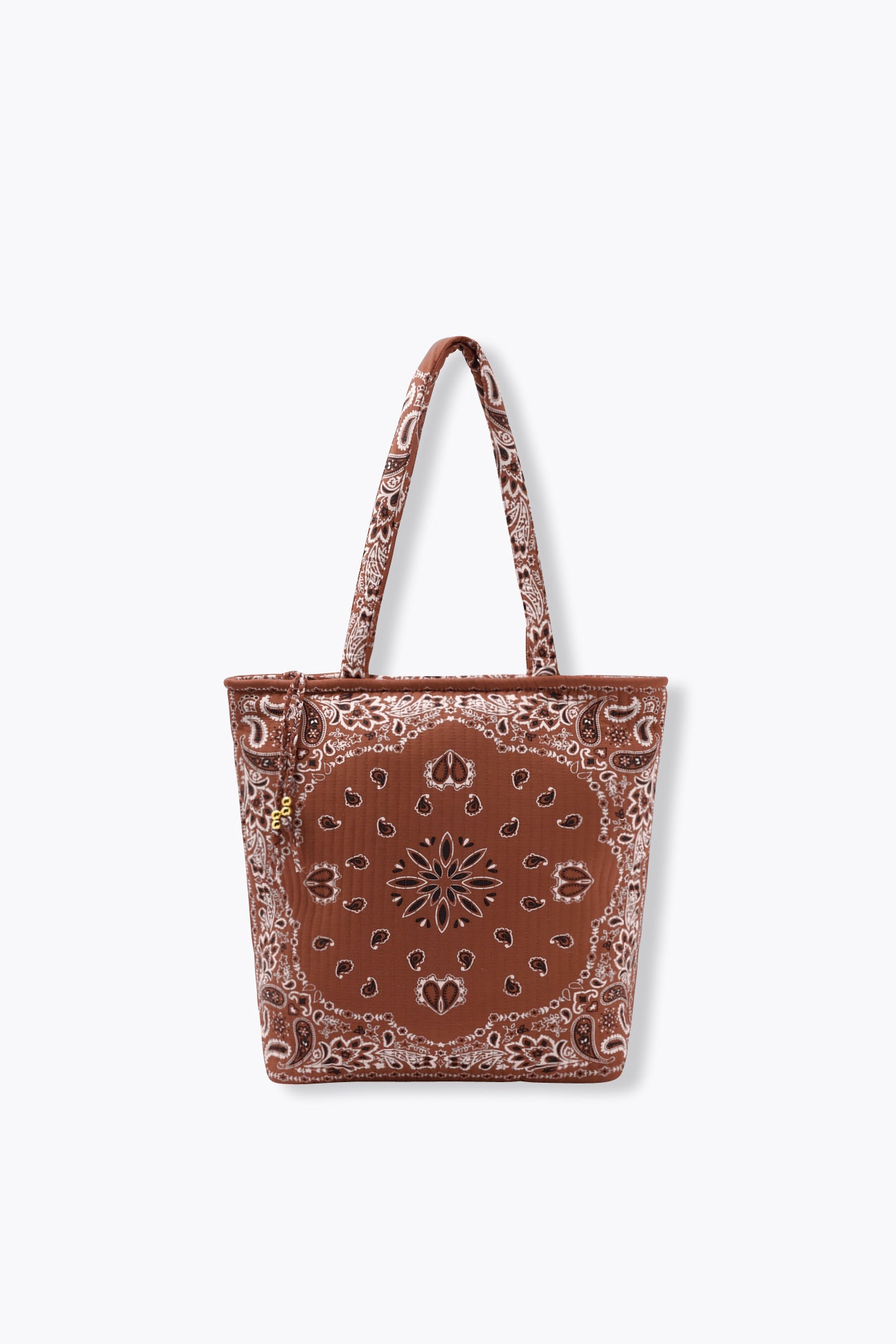 Bolsa tote com almofada em bandana
