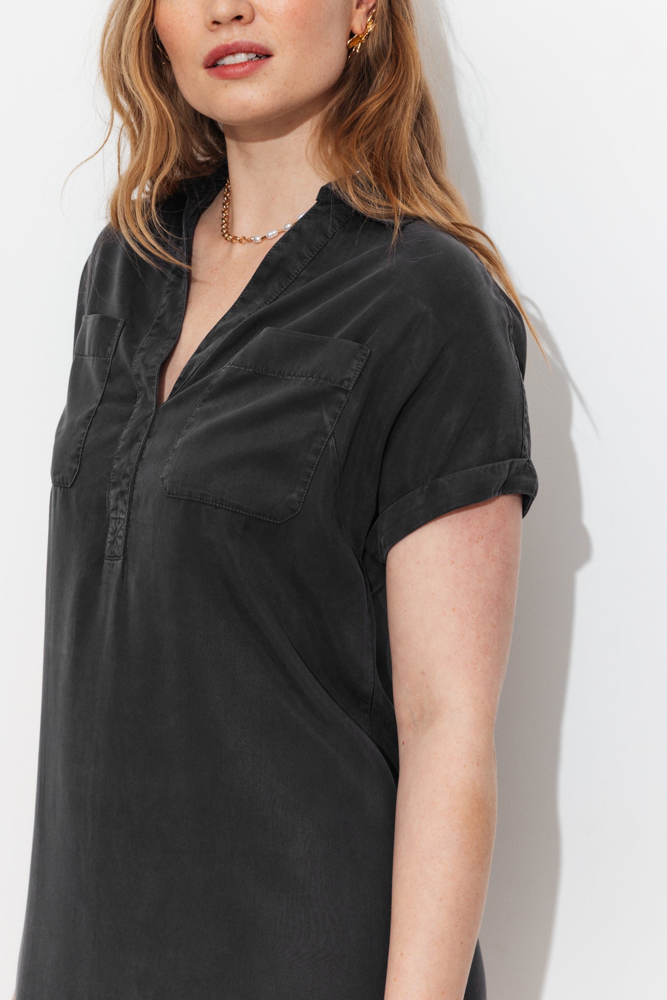 Vestido túnica de liocel