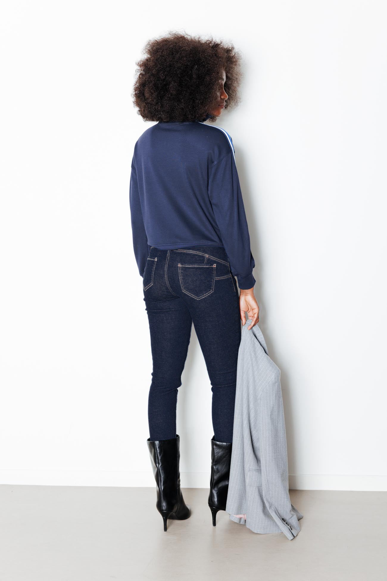 Calças jeans longas finas ERNEST