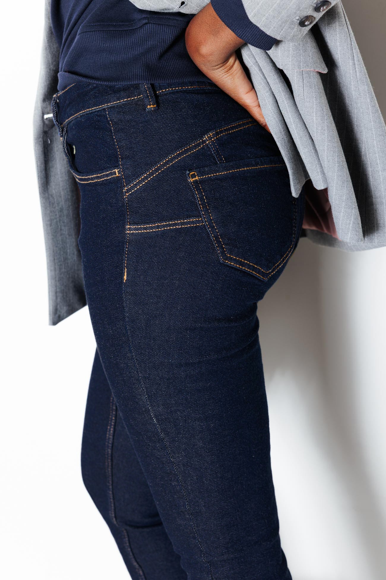 Calças jeans longas finas ERNEST