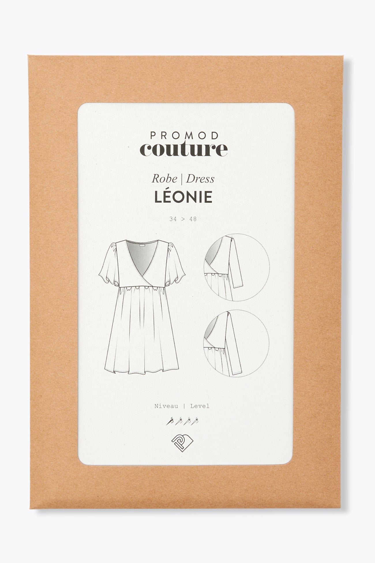 Modelo de costura para vestido LEONIE