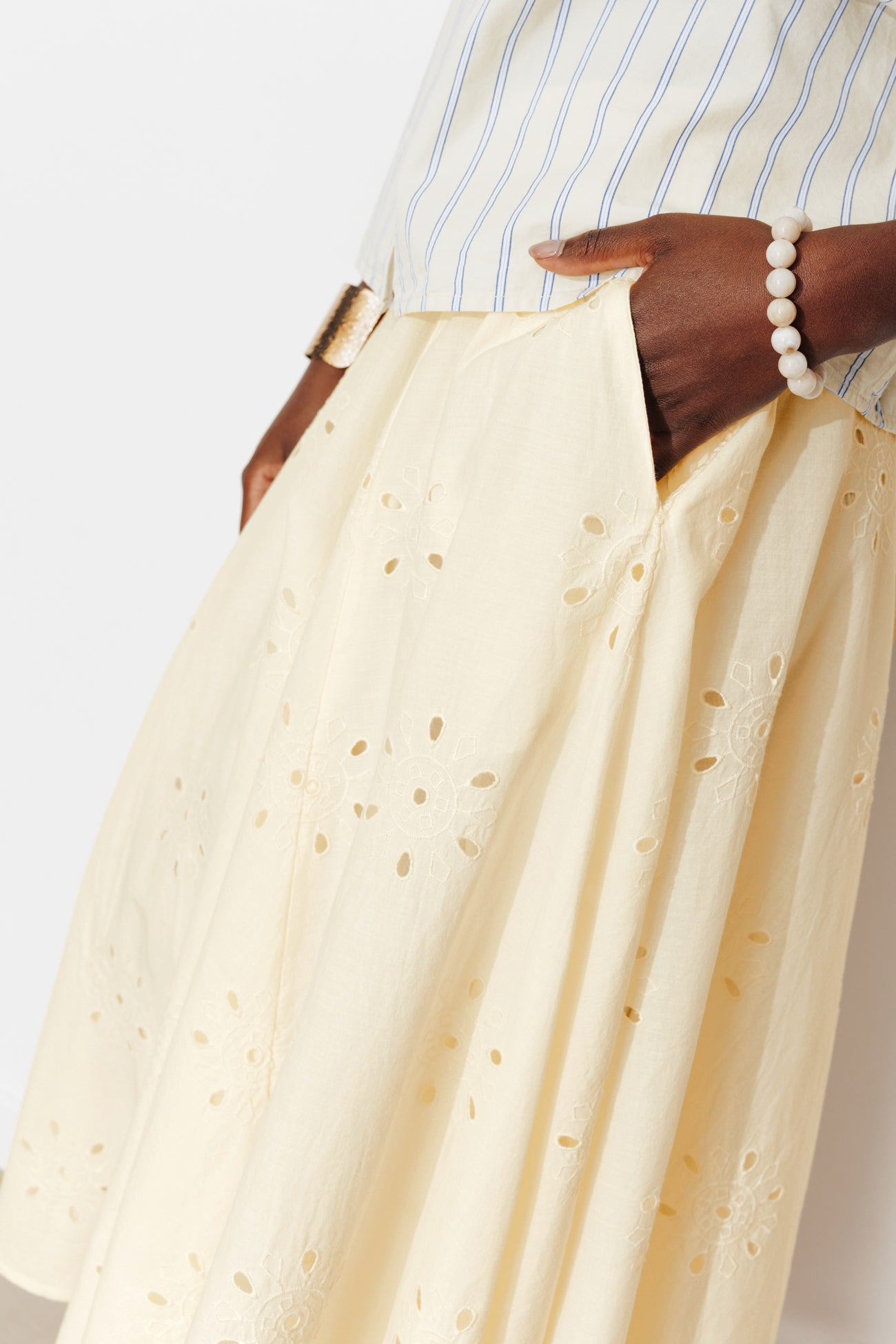 Saias de broderie anglaise