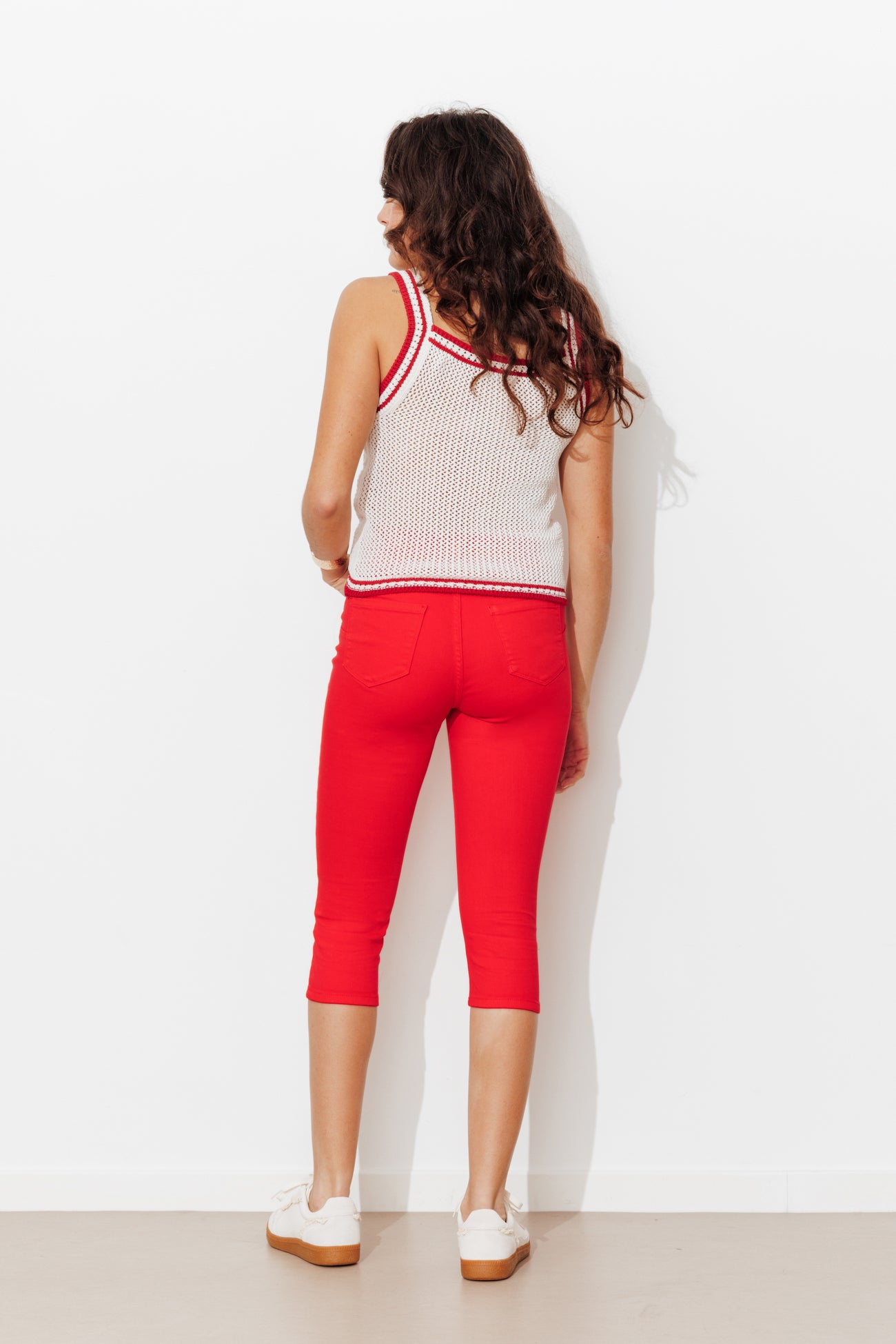 Calças jeans slim curtas ERNEST