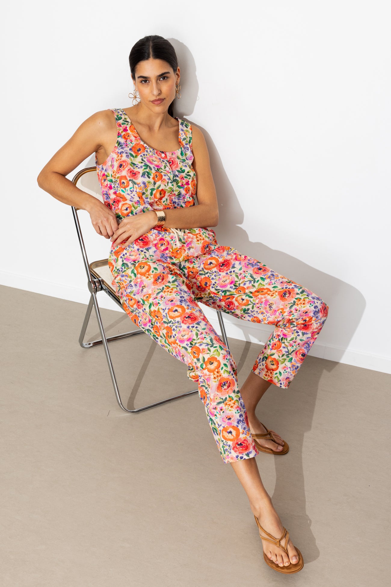 Macacão floral