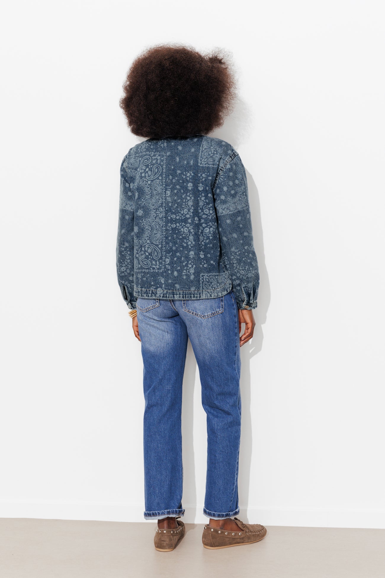 Camisa de denim