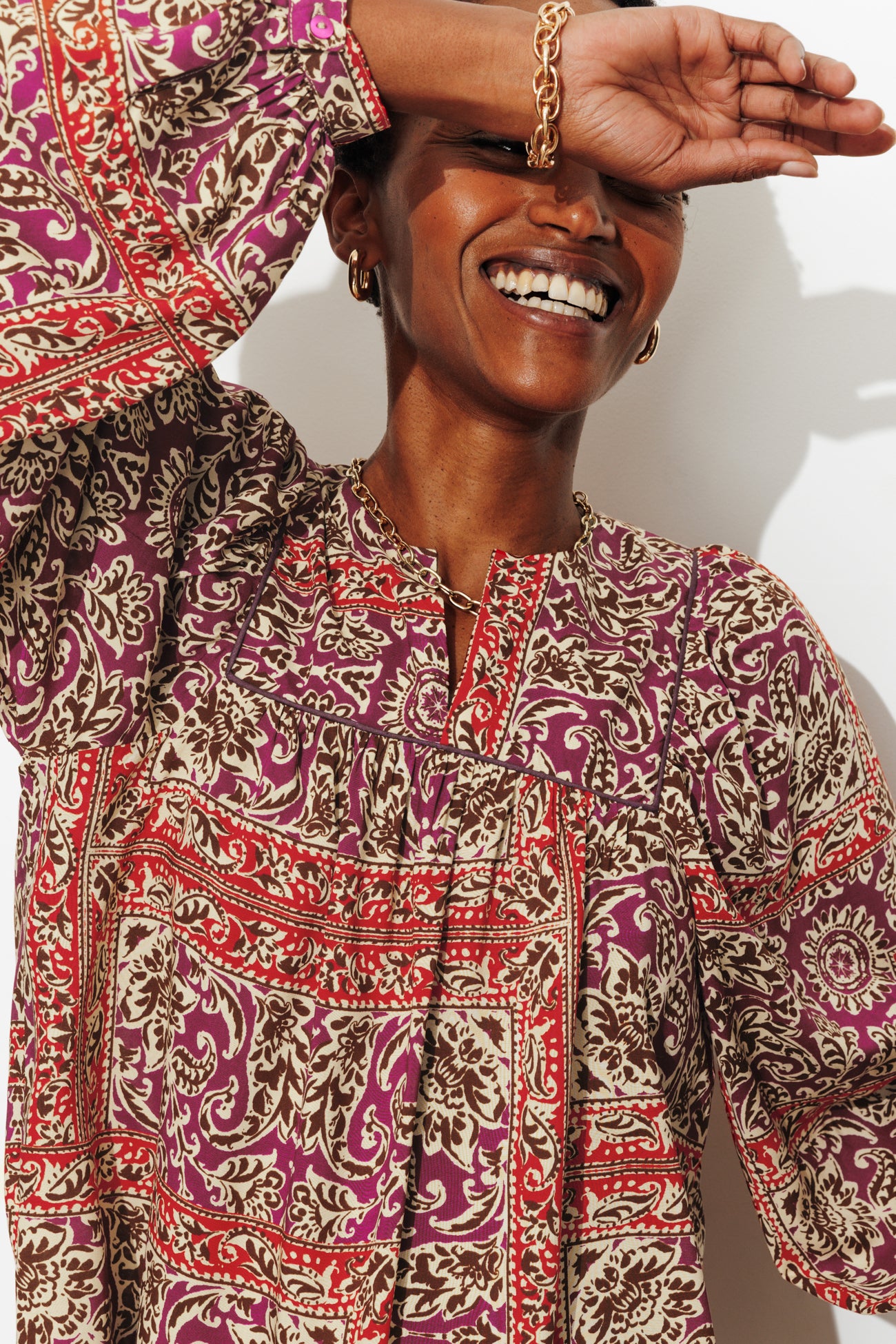 Blusa estampada