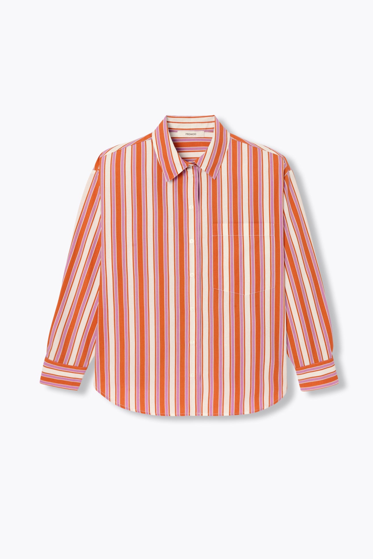 Camisa listrada com bolinhas