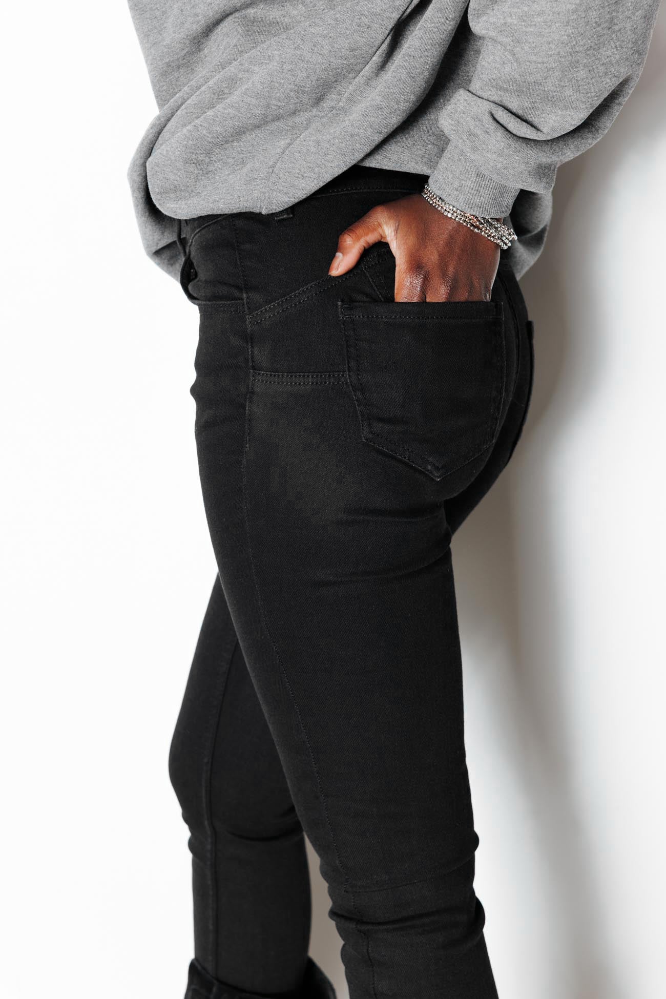 Calças jeans longas finas ERNEST