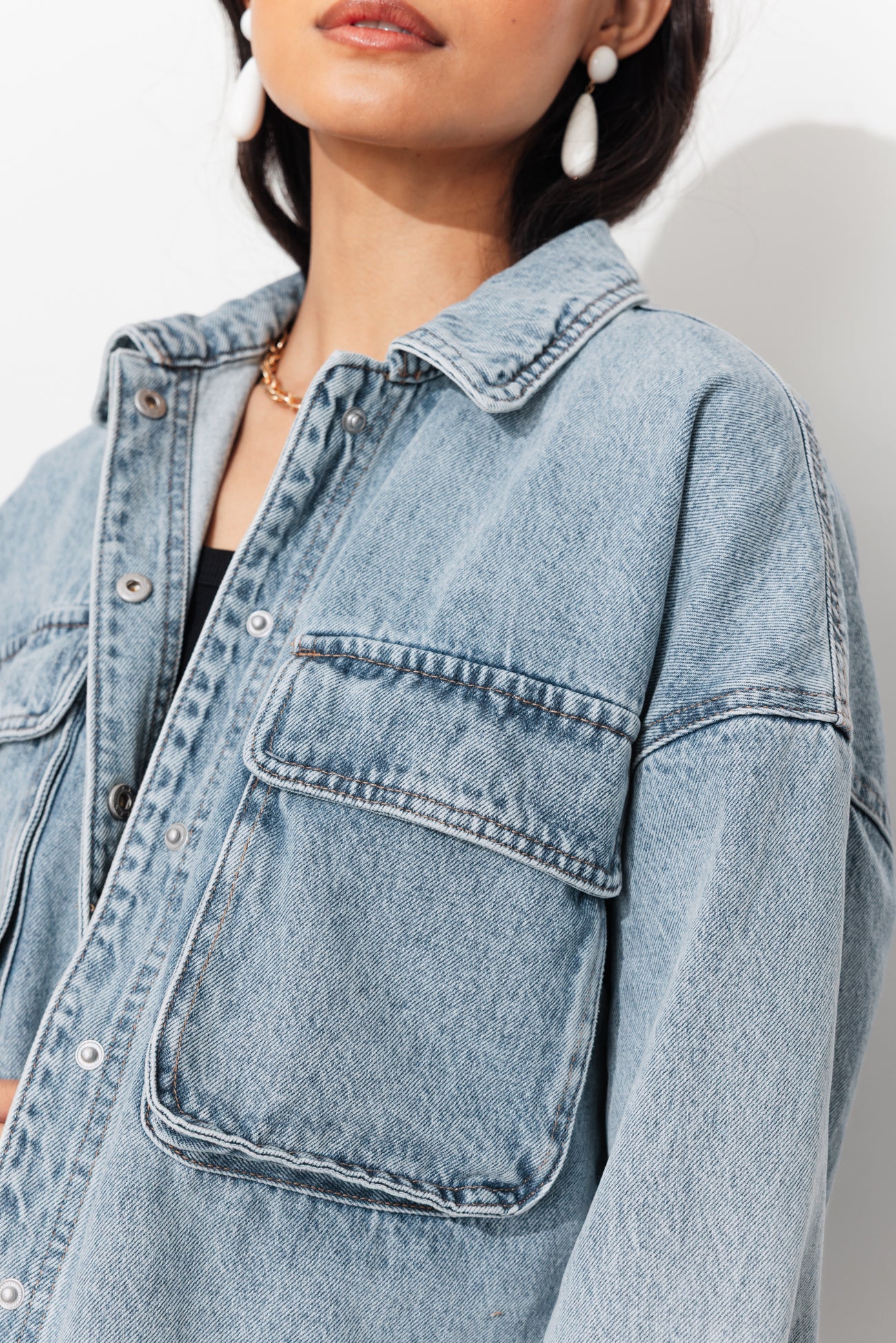 Sobretudo de denim