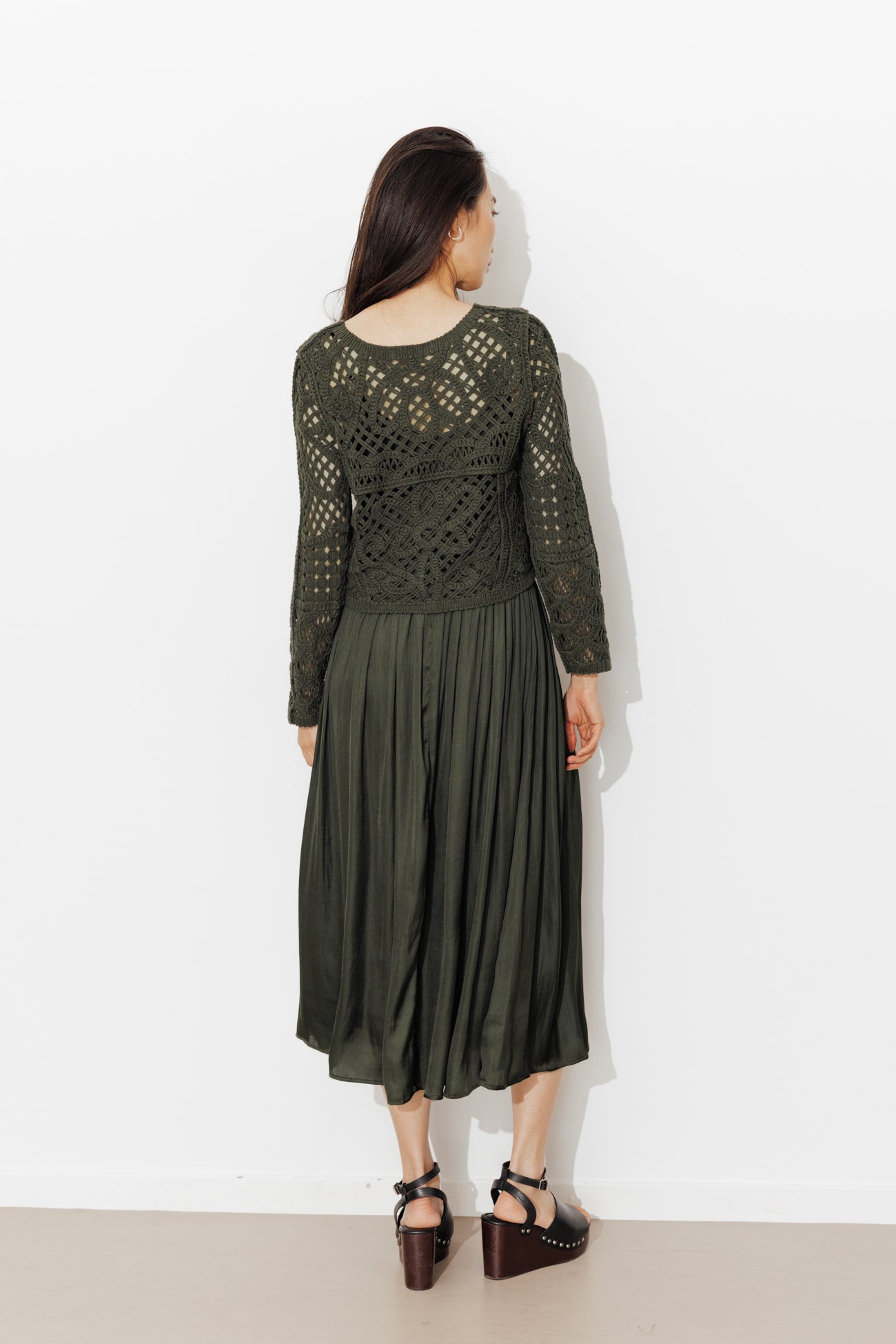 Vestido tipo blusa/saia