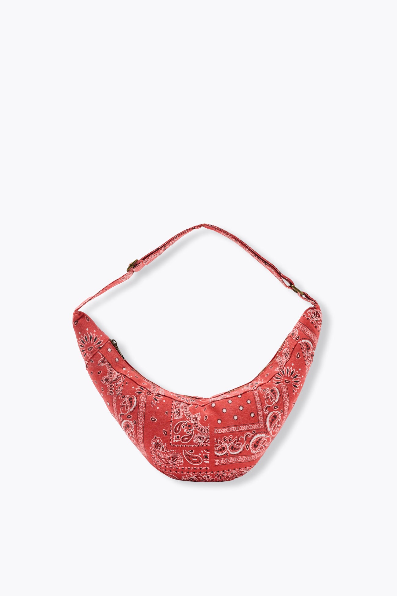 Bolsa meia-lua com bandana