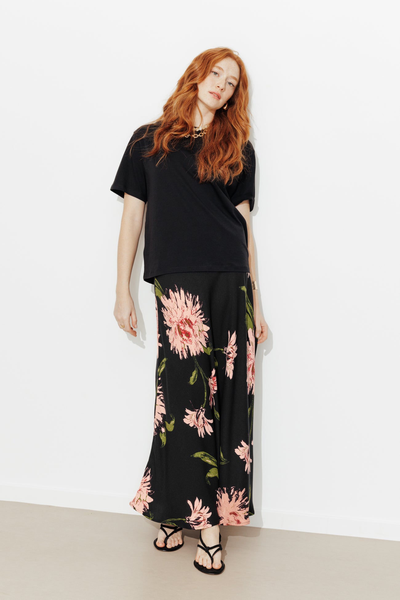 Saias amplas estampadas